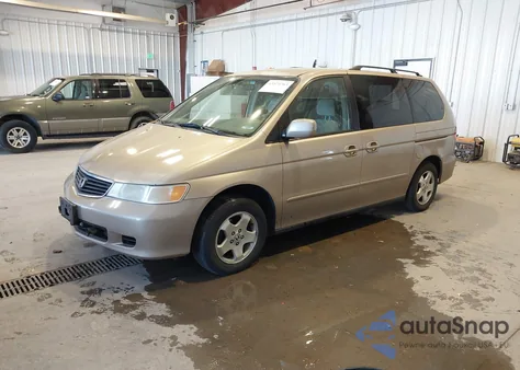 1999 Honda Odyssey Ex from USA, damaged, VIN 2HKRL1866XH513442